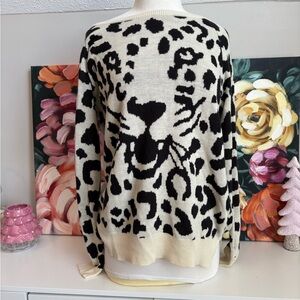 Cheetah Sweater